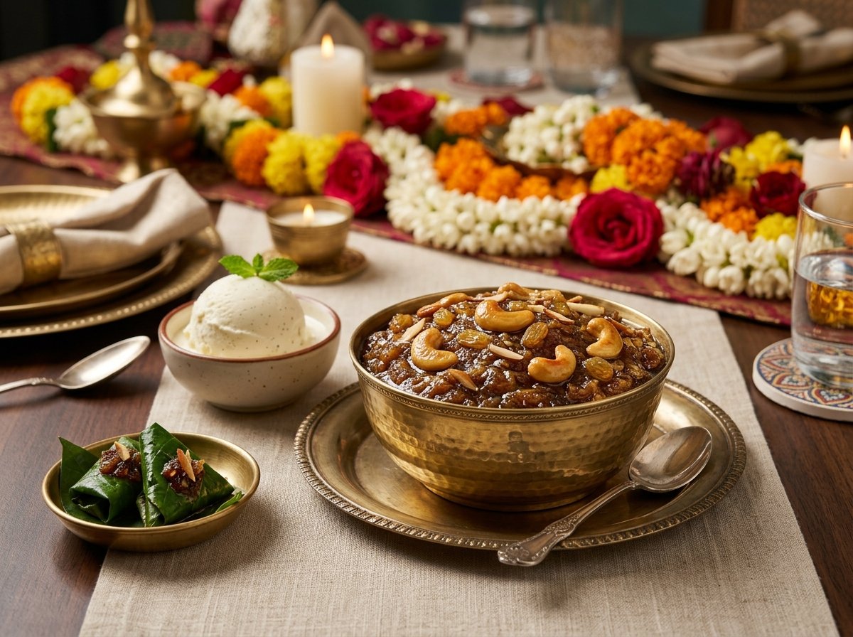 Ghee Bread Halwa Dessert